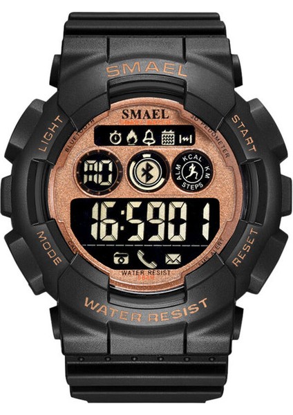 Rosegold Askeri Dijital Erkek Saatler Smael Yeni Moda Izle Dijital LED Saat 50 M Su Geçirmez Ordu Saatler Spor 8013 Camowatch Erkek Için (Yurt Dışından)