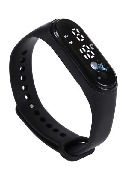 N LED Dijital Saat Erkek Kadın Rahat Moda Spor Kız Bilezik Erkek Saatler Elektronik Silikon Kol Saati Çocuklar Çocuklar Için (Yurt Dışından)