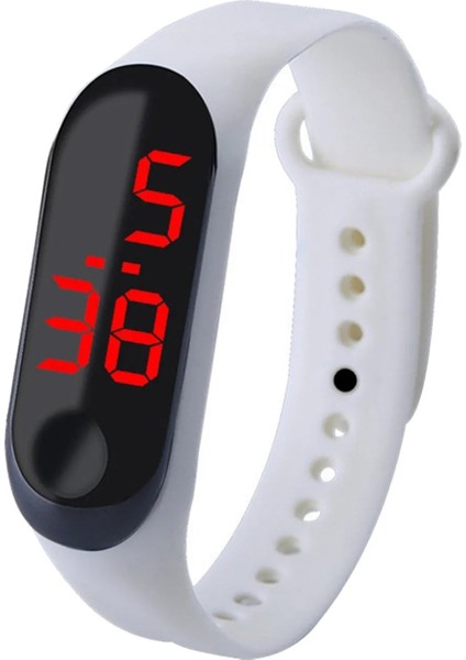 N LED Dijital Saat Erkek Kadın Rahat Moda Spor Kız Bilezik Erkek Saatler Elektronik Silikon Kol Saati Çocuklar Çocuklar Için (Yurt Dışından) modelleri