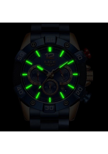 Siyah Gül S Lıge 2022 Yeni Moda Mavi Erkek Saatler Top Marka Lüks Saat Spor Chronograph Su Geçirmez Kuvars Izle Erkekler Relogio Masculino (Yurt Dışından) fırsatları