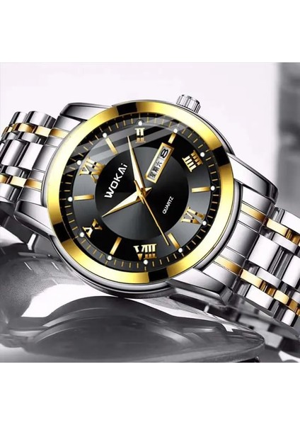 Luo Ma Lv Wokai Tasarım Highmineral Cam 40 mm Seramik Gmt Mekanik Saatler 30 M Su Geçirmez Klasik Moda Lüks Erkekler Için Otomatik Izle (Yurt Dışından)