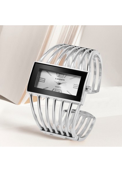 D Lüks Kadın Kare Dijital Arama Alaşım Kayış Bayanlar Kuvars Kol Saati Moda Elbise Bilezik Izle Saat Montre Femme Hediye XB40 (Yurt Dışından) fırsatları