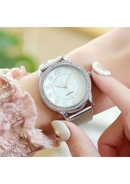 L Kadın Saatler Üst Marka Lüks Altın Bilezik Izle Taklidi Bayanlar Izle Saat Reloj Mujer Montre Femme Relogio Feminino (Yurt Dışından) indirimleri