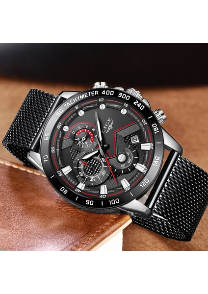 Gümüş Mavi Lıge Benzersiz Tasarım Erkekler Izle Lüks Moda Su Geçirmez Erkek Saatleri Chronograph Aydınlık Paslanmaz Çelik Iş Kol Saati (Yurt Dışından) indirimleri