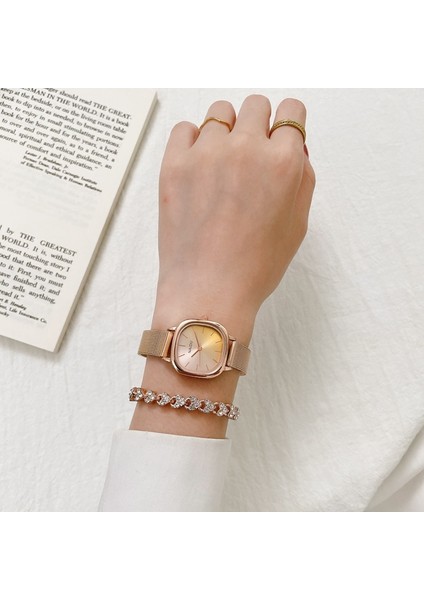 1 Adet Izle Rosegoldb Moda 2 Adet Set Kadınlar Için Izle Gül Altın Taklidi Bilezik Izle Rahat Bayanlar Kuvars Kol Saatleri Kadın Saat Reloj Mujer (Yurt Dışından) modelleri