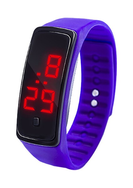 G LED Bilezik Izle Çocuk Saatler Çocuklar Kız Erkek Spor Elektronik Kol Saati Dijital Çocuk Bilek Saati Öğrenciler Izle (Yurt Dışından)