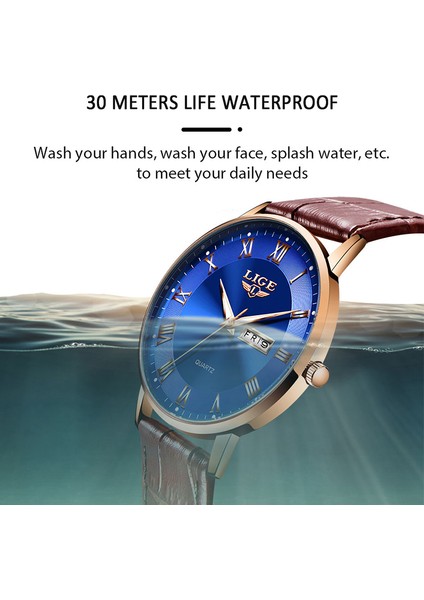 Altın Siyah Lıge Kuvars Erkek Saat Marka Moda Ultra Ince Basit Iş Erkek Saatler Su Geçirmez Takvim Kol Saati Relogio Masculino (Yurt Dışından) modelleri