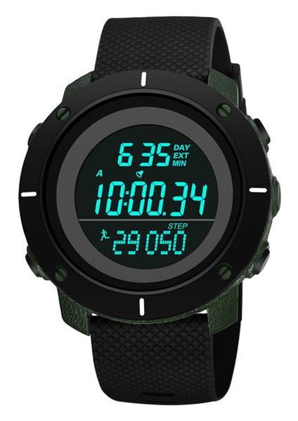 Pedometre A Synoke Pedometre Erkek Dijital Saat Takvim Açık Spor Saatler 50 M Su Geçirmez Elektronik Saat Kol Saati Relogio Masculino (Yurt Dışından)