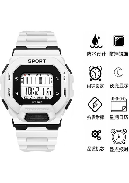 Sarı Yeni Çocuk Elektronik Saat Gençlik G Spor Şok Su Geçirmez Büyük Kadran Dijital Kol Saati Erkek ve Kız Öğrenciler Için (Yurt Dışından) fırsatları