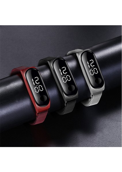 Mor Set1 Moda Kadın Izle Gül Altın Paslanmaz Çelik Elbise LED Kuvars Bilezik Izle Kadın Kadın Saat Relogio Feminino Bırak Gemi (Yurt Dışından) indirimleri