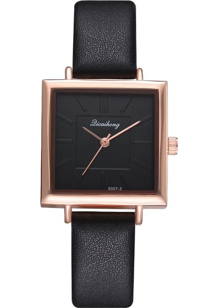 Kahverengi Moda Üst Marka Kadın Bilezik Izle Bayanlar Kuvars Deri Saatler Kadın Lüks Saat Kız Kol Saatleri Hediye Reloj Montre (Yurt Dışından) fiyatları