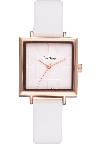 Kahverengi Moda Üst Marka Kadın Bilezik Izle Bayanlar Kuvars Deri Saatler Kadın Lüks Saat Kız Kol Saatleri Hediye Reloj Montre (Yurt Dışından) modelleri