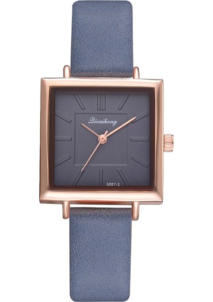 Kahverengi Moda Üst Marka Kadın Bilezik Izle Bayanlar Kuvars Deri Saatler Kadın Lüks Saat Kız Kol Saatleri Hediye Reloj Montre (Yurt Dışından) fırsatları