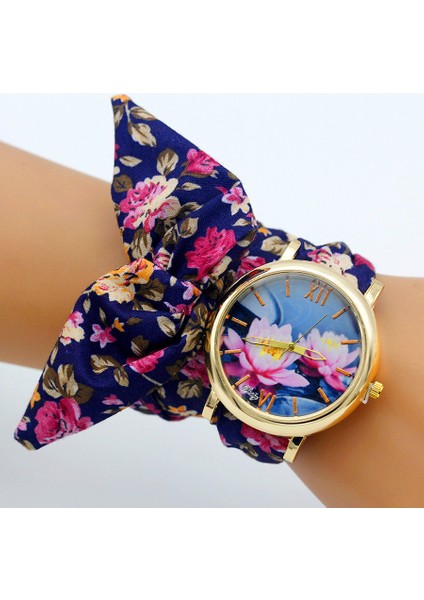 Altın 61 Shsby Yeni Kadın Saat Moda Lüks Bayanlar Kuvars Kol Saati Üst Marka Çiçek Kumaş Bilezik Izle Çiçek Kadın Saatler Reloj (Yurt Dışından) modelleri