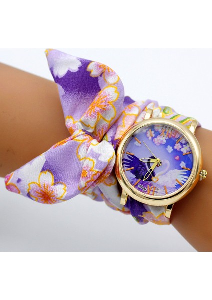 Altın 61 Shsby Yeni Kadın Saat Moda Lüks Bayanlar Kuvars Kol Saati Üst Marka Çiçek Kumaş Bilezik Izle Çiçek Kadın Saatler Reloj (Yurt Dışından) indirimleri