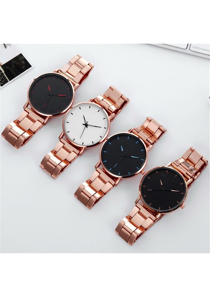 2-Siyah-Beyaz Erkek Saatler 2023 Lüks Erkek Zarif Ultra Ince Kol Saati Erkek Iş Paslanmaz Çelik Hasır Kuvars Saat Relogio Masculino Sıcak (Yurt Dışından) fırsatları