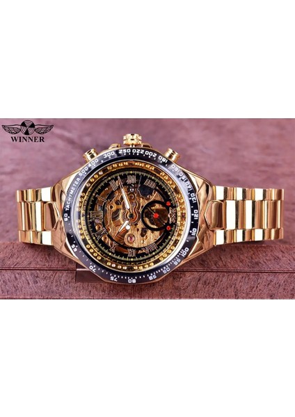 GMT886-10 Kazanan Mekanik Spor Tasarım Çerçeve Altın Izle Erkek Saatler Top Marka Lüks Montre Homme Saat Erkekler Otomatik Izle (Yurt Dışından) modelleri