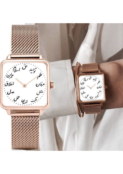 Gül Altın Siyah Kadın Saatler 2022 Bilezik Saat Bayanlar Kuvars Üst Marka Lüks Izle Kadınlar Şık Moda Gündelik Saat Kadın Zegarek Damski (Yurt Dışından) fiyatları