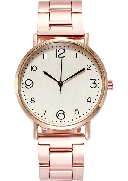 Gül Altın Beyaz 2 Adet Set Lüks Bilezik Saatler Kadınlar Için Set Lady Moda Bileklik Kuvars Saat Bayanlar Bilek Izle Büyük Kadran Zegarek Damski (Yurt Dışından) indirimleri