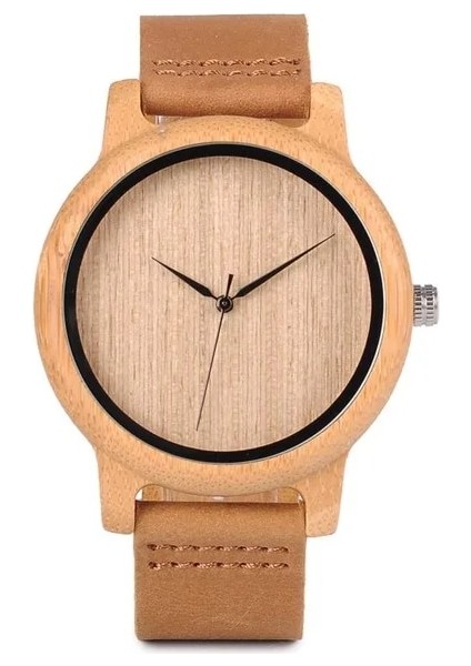 GA019 Çift Saatleri Bobo Bırd Ahşap Izle Erkekler Bambu Relogio Masculino Bayanlar Kol Saati Deri Band Silikon Kayış Büyük Hediye (Yurt Dışından)
