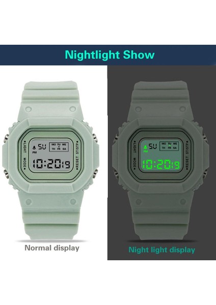 Siyah 2023 Erkek LED Dijital Saat Erkek Kadın Su Geçirmez Spor Izle Erkekler Için Silikon Ordu Kol Saati Tarih Saat Hodinky Reloj Hombre (Yurt Dışından) fiyatları