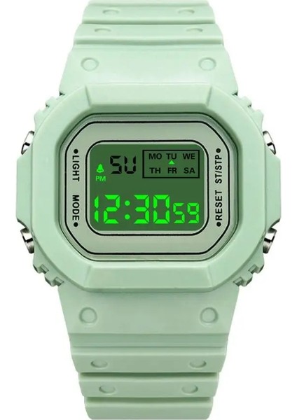Siyah 2023 Erkek LED Dijital Saat Erkek Kadın Su Geçirmez Spor Izle Erkekler Için Silikon Ordu Kol Saati Tarih Saat Hodinky Reloj Hombre (Yurt Dışından) fırsatları