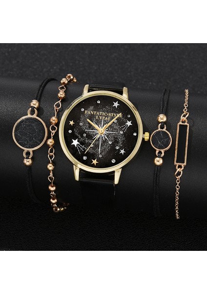 Beyaz 5pcs Set 1172 Lvpai Marka 5pcs Moda Yeni Bilezik Saat Seti Kristal Rhinestone Kadınlar Bayanlar Kol Saati Saatler Bayanlar Relogio Feminino Reloj (Yurt Dışından) fırsatları