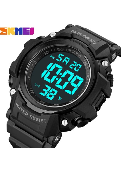 Mavi Siyah Skmeı Açık Spor Izle Adam Elektronik Hareketi Kronometre Chrono Dijital Kol Saati Lüks Aydınlık Alarm Su Geçirmez Saat (Yurt Dışından) indirimleri