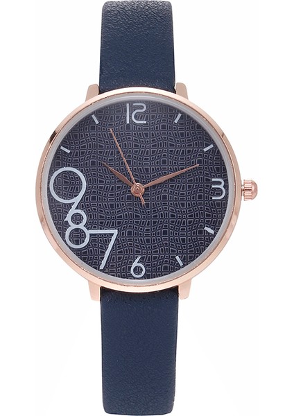 Turuncu Moda Rahat Analog Kuvars Kol Saati Kadınlar Için Şık Basit Bayanlar Saatler Siyah Bayan Modelleri Bilezik Izle Reloj Mujer (Yurt Dışından)