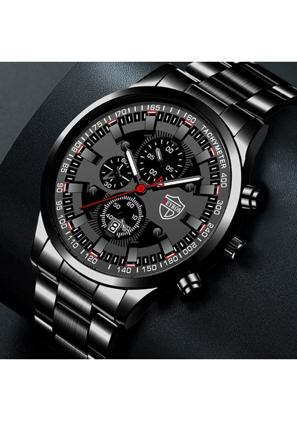 C Moda Erkek Spor Saatler Iş Paslanmaz Çelik Kuvars Kol Saati Lüks Rahat Aydınlık Takvimli Saat Relogio Masculino (Yurt Dışından) modelleri