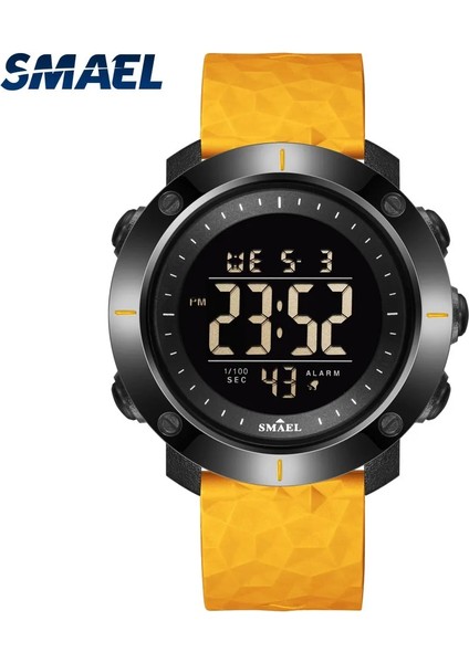 Mavi Yeni Izle Dijital LED Saatler Smael Spor Kol Saatleri 50 M Suya Dayanıklı Yüzme Saati Kronometre Zaman 8042 Askeri Saatler (Yurt Dışından) fiyatları