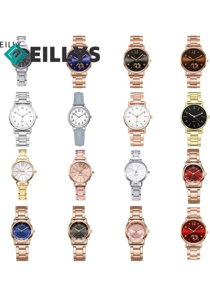 T Kadın Paslanmaz Çelik Kuvars Izle Moda Gül Altın Bilezik Izle Bayanlar Lüks Kuvars Kol Saati Kadın Saat Zegarek Damski (Yurt Dışından) modelleri
