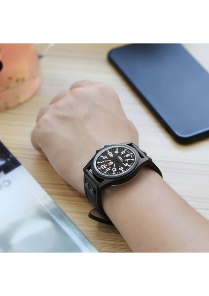 Siyah ve Beyaz Ultra Ince Vintage Erkek Saatler Klasik Basit Iş Kuvars Tarih Izle Erkekler Için Erkek Kol Saati Saat Relogio Masculino Reloj (Yurt Dışından)