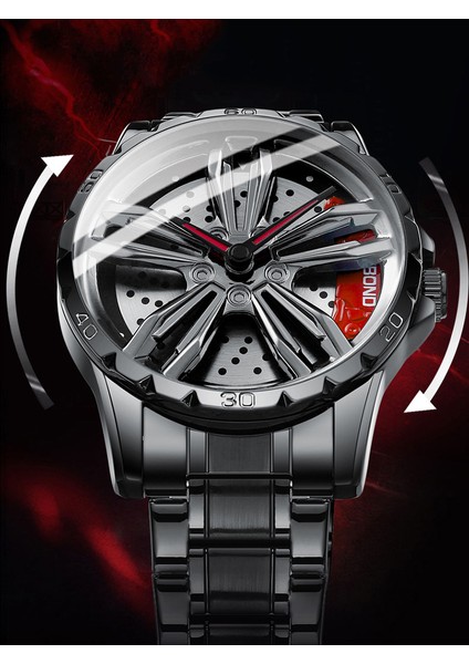 Msn Jant Hub Saatler 2022 Erkekler Spor Araba Erkek Saatler Kuvars Su Geçirmez Spor Paslanmaz Çelik Jant Kol Saati Araba Kuvars Erkek Saatler (Yurt Dışından) fiyatları