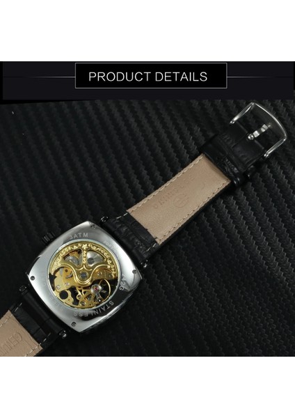 Kahve Rg Beyaz Forsınıng Altın Izle Kraliyet Erkek Saatler Top Marka Lüks 2020 Otomatik Mekanik Deri Kayış Saatler Reloj Hombre (Yurt Dışından) indirimleri