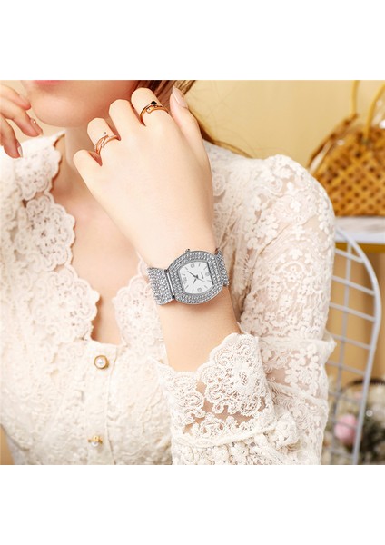 Altın Kadın Yeni Bilezik Izle Bayanlar Paslanmaz Çelik Kuvars Casual Izle Kadın Elbise Izle Kadın Saat Hediye Izle 2023 Yeni Moda (Yurt Dışından) indirimleri