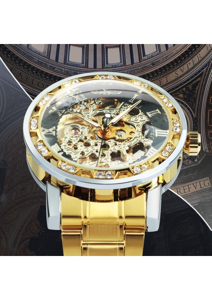 Be-Blk-Be-Blk Kutusu Kazanan Şeffaf Izle Erkekler Için Mekanik Kol Saatleri Elmas Saatler Erkek Lüks Paslanmaz Çelik Kayış Unisex Saat (Yurt Dışından) modelleri