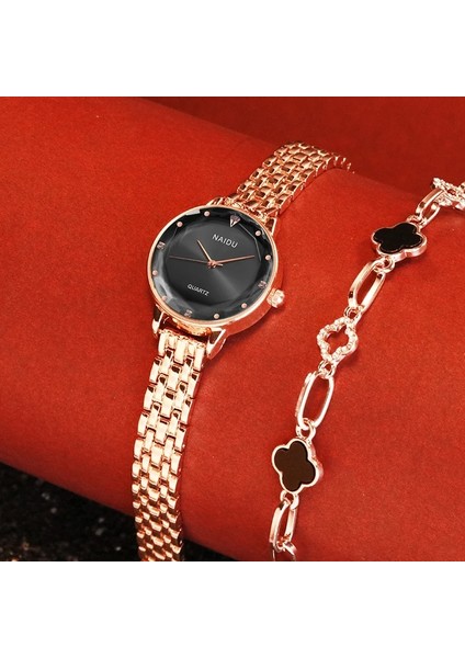 Gül Kadın Saatler Bayanlar Bilezik Saat Kuvars Yeni Naıdu Gül Altın Elbise Kol Saati Rahat Relogio Feminino Reloj Mujer Kol Saati (Yurt Dışından) modelleri