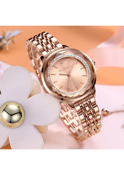 W Reloj Mujer Moda Kadın Saatler Marka Saat Kadın Bilezik Izle Bayan Kuvars Kol Saati Kadın Relogio Feminino Montre Femme (Yurt Dışından)