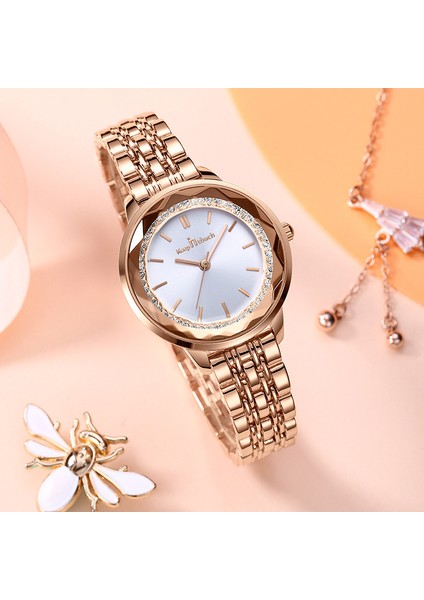 W Reloj Mujer Moda Kadın Saatler Marka Saat Kadın Bilezik Izle Bayan Kuvars Kol Saati Kadın Relogio Feminino Montre Femme (Yurt Dışından)