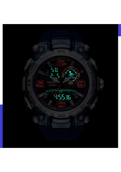 Blackblue Kuvars Izle Erkekler Için Smael Izle Su Geçirmez Kronometre LED Saatler Erkek Saat 1921 Spor Saatler Erkekler Relogio Masculino Dijital (Yurt Dışından) fiyatları