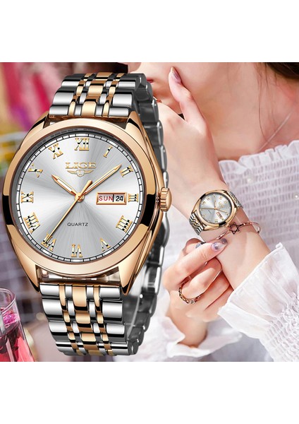 Gül Altın Mavi Lıge Üst Marka Lüks Su Geçirmez Gül Altın Kuvars Izle Kadınlar Paslanmaz Çelik Tarih Aşınma Hediye Saat Moda Aydınlık Bayanlar Izle (Yurt Dışından) fiyatları