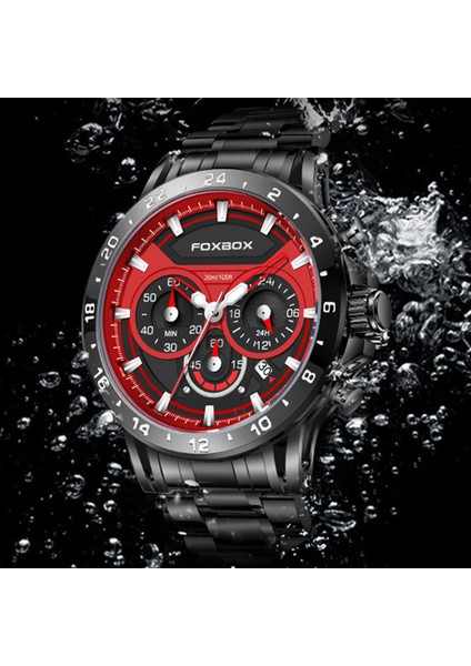 Siyah Gül Lıge Moda Erkekler Izle Üst Marka Lüks Spor Kuvars Chronograph Kol Saatleri Rahat Tüm Çelik Aydınlık Izle Religio Masculino (Yurt Dışından) fırsatları