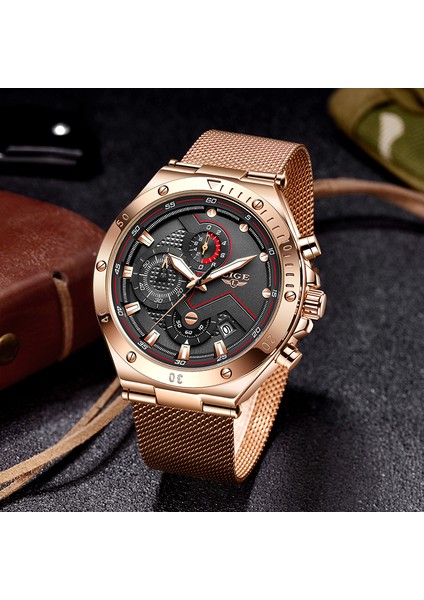 Gümüş Siyah Lıge 2022 Yeni Erkek Kuvars Kol Saati Üst Marka Moda Chronograph Kronometre Erkekler Için Su Geçirmez Paslanmaz Izle Lüks Izle Adam (Yurt Dışından) modelleri