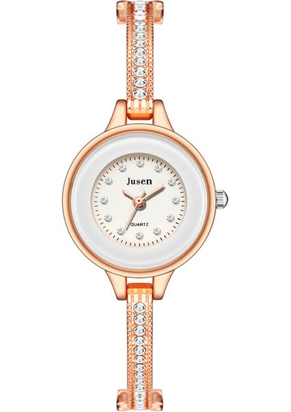 Altın Yeni Bayanlar Casual Kuvars Izle Kadın Moda Kol Saati Hediyeler Montre Femme Bilezik Saatler Montre Bayan Saat Relogio Feminino (Yurt Dışından)