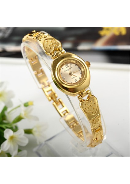 00475 Kadın Bilezik Izle Mujer Altın Relojes Küçük Kadran Kuvars Eğlence Izle Popüler Kol Saati Kadın Bayanlar Zarif Saatler (Yurt Dışından) fırsatları