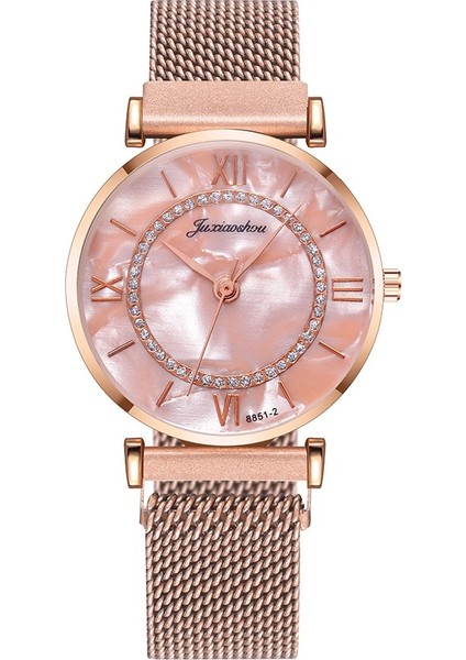 Stil 7 Lüks Gül Altın Izle Kadın Bilezik Saatler Üst Marka Bayanlar Casual Kuvars Izle Çelik Kadın Kol Saati Montre Femme Relogio (Yurt Dışından) fiyatları