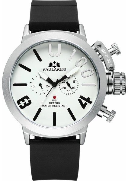 Siyah Turuncu Otomatik Kendinden Rüzgarlı Mekanik Kauçuk Kayış Siyah Gümüş Tekne Kılıfı Turuncu Mavi Sarı Gri Klasik U Erkek Saat (Yurt Dışından) fiyatları