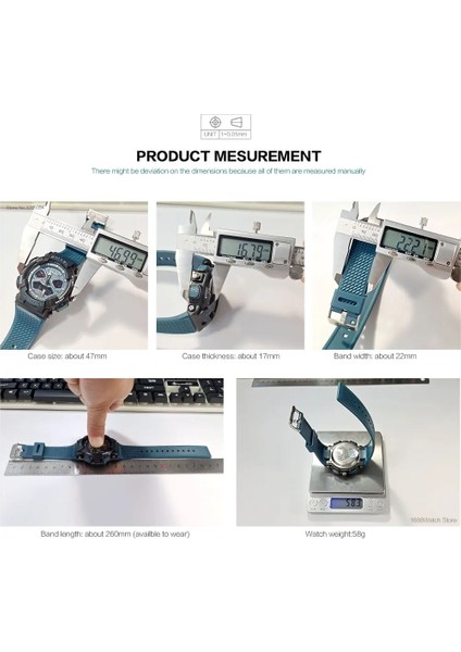 Yeşil Smael Erkekler Için Dijital Saatler Çift Zamanlı Ekran Kronograf Kuvars Kol Saati Şeffaf Siyah Kayış Otomatik Tarih Haftası 8073 (Yurt Dışından) modelleri
