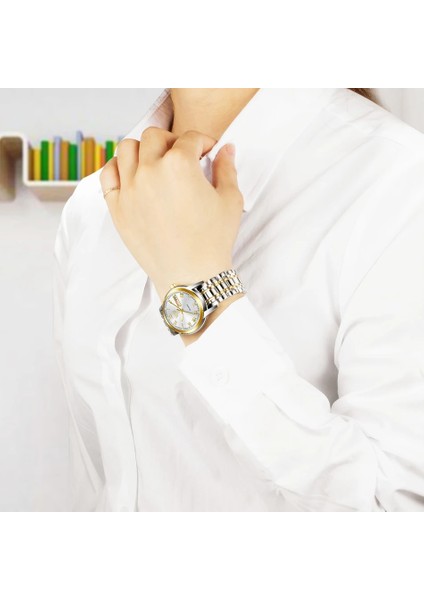 Lıge 2022 Yeni Altın Izle Kadın Saatler Bayanlar Yaratıcı Çelik Kadın Bilezik Saatler Kadın Su Geçirmez Saat Relogio Feminino (Yurt Dışından) fırsatları